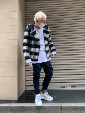 「RtA（アールティーエー）のアイテム」を使った、Koutaro Makitaさん（メンズ・168cm）の秋コーディネート