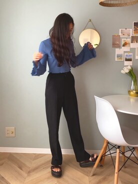 「shein」｜Kurumi🦔さん（レディース・160cm）の夏コーディネート