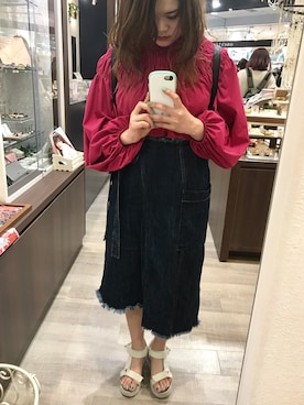 あゆさん（レディース・156cm）の春コーディネート