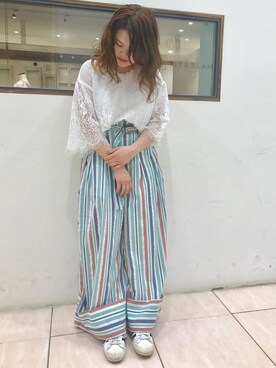 あゆさん(レディース・156cm)の春コーディネート