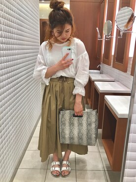 あゆさん（レディース・156cm）の春コーディネート