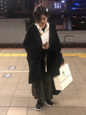 あゆさん（レディース・156cm）の冬コーディネート