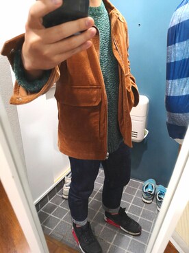 からめんさん（メンズ・160cm）の秋コーディネート
