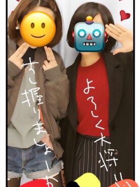 「DHOLIC（ディーホリック）のアイテム（MA-1）」を使った、ぴの子さん（レディース・158cm）の秋コーディネート