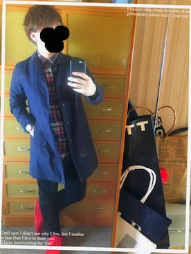 「ダニエルウェリントン」｜「アイテム（その他アウター）」を使った、のっしーさん（メンズ・171cm）の春コーディネート