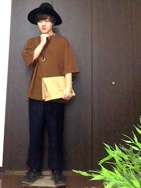 「ability（アビリティ）のアイテム（バッグ）」を使った、だいきさん（メンズ・163cm）の夏コーディネート