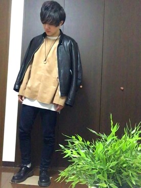 だいき is wearing VIVIFY "ピアス/フープ/シンプル"