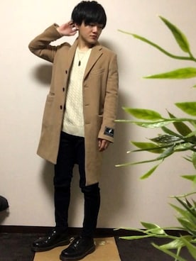 だいきさん（メンズ・164cm）の冬コーディネート