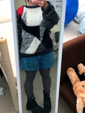 「RNA」｜「アイテム（ブーツ）」を使った、わかみひとみさん（レディース・155cm）の春コーディネート