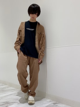 「VENCEEXCHANGE（ヴァンスエクスチェンジ）のアイテム（ジャケット/アウター）」を使った、ゆーきさん（メンズ・165cm）の秋コーディネート