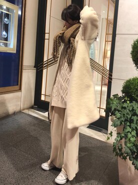 kuririnさん（レディース・159cm）の冬コーディネート