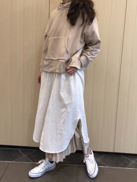 「reca（レカ）のアイテム（レッグウェア）」を使った、kuririnさん（レディース・159cm）の冬コーディネート