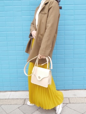 「reca（レカ）のアイテム（レッグウェア）」を使った、kuririnさん（レディース・159cm）の冬コーディネート