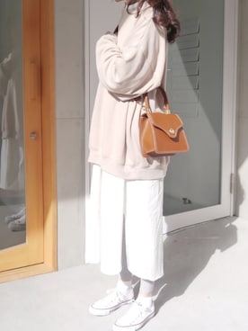 「reca（レカ）のアイテム（レッグウェア）」を使った、kuririnさん（レディース・159cm）の冬コーディネート
