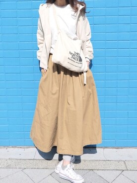 「reca（レカ）のアイテム（レッグウェア）」を使った、kuririnさん（レディース・159cm）の冬コーディネート