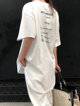 「 Tシャツ」｜kuririnさん（レディース・159cm）の春コーディネート