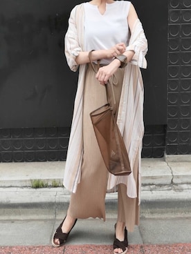 kuririnさん（レディース・160cm）の夏コーディネート