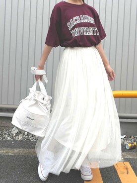 kuririnさん（レディース・160cm）の夏コーディネート