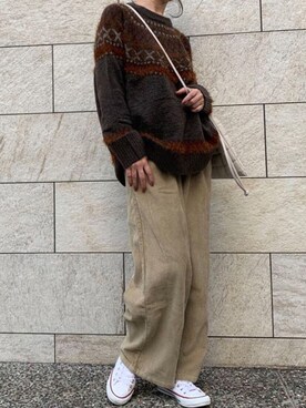 kuririnさん（レディース・159cm）の秋コーディネート