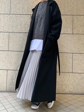 kuririnさん（レディース・159cm）の冬コーディネート