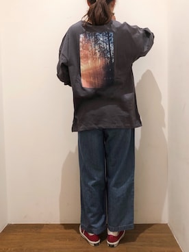 「赤コンバース」｜「アイテム（その他）」を使った、ichiさん（レディース・163cm）の春コーディネート
