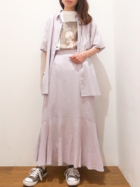 「SEVENDAYS=SUNDAY（セブンデイズサンデイ）のアイテム」を使った、ichiさん（レディース・163cm）の夏コーディネート