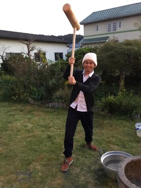 「ユナイテッドアローズ」｜「アイテム（ニットキャップ/ビーニー）」を使った、zerogravitygoさん（メンズ・173cm）の冬コーディネート