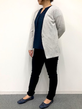 「BELLUNA PLUS（ベルーナ）のアイテム」を使った、belluna plusさん（レディース・152cm）の秋コーディネート