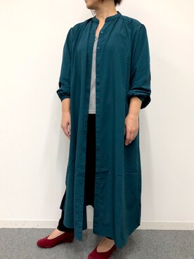 「BELLUNA PLUS（ベルーナ）のアイテム」を使った、belluna plusさん（レディース・152cm）の秋コーディネート