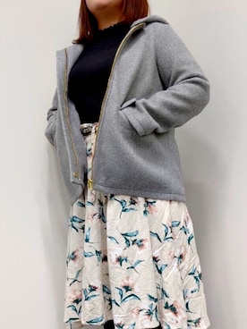 「BELLUNA PLUS（ベルーナ）のアイテム」を使った、belluna plusさん（レディース・153cm）の冬コーディネート