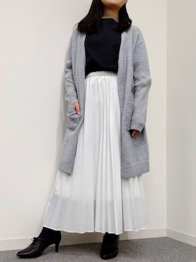 「BELLUNA PLUS（ベルーナ）のアイテム」を使った、belluna plusさん（レディース・150cm）の冬コーディネート