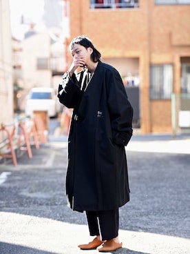 「ESSAY（エッセイ）のアイテム（ジャケット/アウター）」を使った、トヲルさん（メンズ・180cm）の春コーディネート