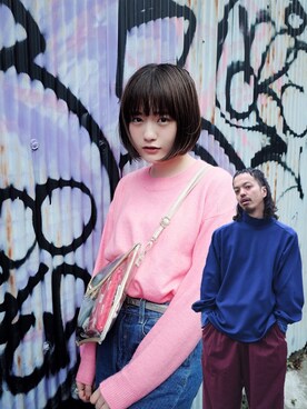 「YANTOR（ヤントル）のアイテム（パンツ）」を使った、トヲルさん（メンズ・180cm）の秋コーディネート