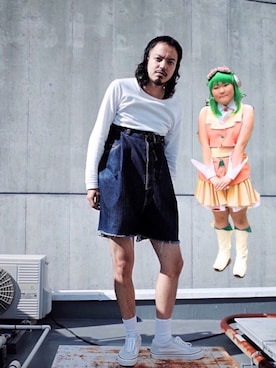 「HIRO（ヒロ）のアイテム」を使った、トヲルさん（メンズ・180cm）の冬コーディネート