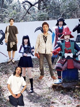 「HIRO（ヒロ）のアイテム」を使った、トヲルさん（メンズ・180cm）の冬コーディネート