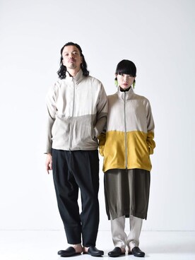 「YANTOR（ヤントル）のアイテム」を使った、トヲルさん（メンズ・180cm）の冬コーディネート