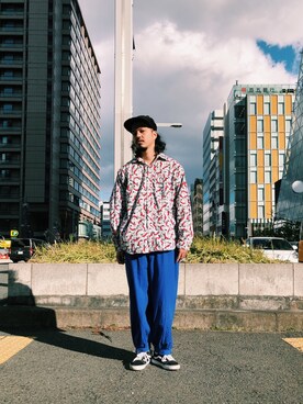 「URBAN RESEARCH（アーバンリサーチ）のアイテム（帽子）」を使った、トヲルさん（メンズ・180cm）の冬コーディネート