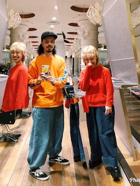 「URBAN RESEARCH（アーバンリサーチ）のアイテム（帽子）」を使った、トヲルさん（メンズ・180cm）の冬コーディネート