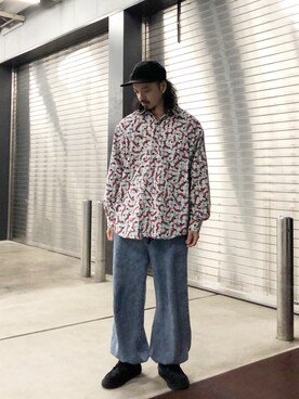 「URBAN RESEARCH（アーバンリサーチ）のアイテム（帽子）」を使った、トヲルさん（メンズ・180cm）の冬コーディネート
