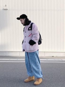 「URBAN RESEARCH（アーバンリサーチ）のアイテム（帽子）」を使った、トヲルさん（メンズ・180cm）の春コーディネート