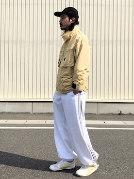 「JOURNAL STANDARD（ジャーナルスタンダード）のアイテム（ジャケット/アウター）」を使った、トヲルさん（メンズ・180cm）の春コーディネート