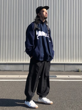 ジャージを使った ニッカポッカ のメンズ人気ファッションコーディネート Wear