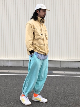 「JOURNAL STANDARD（ジャーナルスタンダード）のアイテム（ジャケット/アウター）」を使った、トヲルさん（メンズ・180cm）の春コーディネート