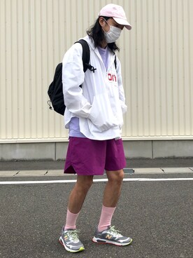 「JOURNAL STANDARD relume（ジャーナルスタンダード　レリューム）のアイテム（パンツ）」を使った、トヲルさん（メンズ・180cm）の夏コーディネート