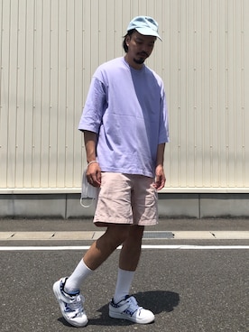 「LABRAT（ラブラット）のアイテム」を使った、トヲルさん（メンズ・180cm）の夏コーディネート