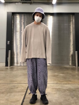 「WISM（ウィズム）のアイテム」を使った、トヲルさん（メンズ・180cm）の秋コーディネート