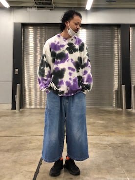 「WISM（ウィズム）のアイテム」を使った、トヲルさん（メンズ・180cm）の秋コーディネート