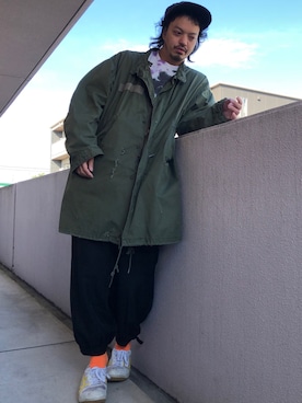 「URBAN RESEARCH（アーバンリサーチ）のアイテム（帽子）」を使った、トヲルさん（メンズ・180cm）の秋コーディネート