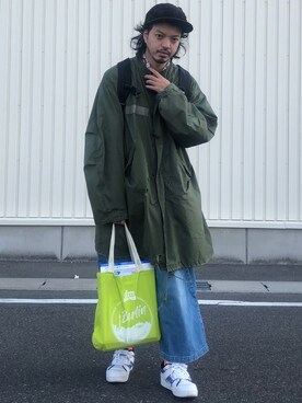 「URBAN RESEARCH（アーバンリサーチ）のアイテム（帽子）」を使った、トヲルさん（メンズ・180cm）の秋コーディネート