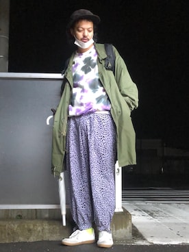 「URBAN RESEARCH（アーバンリサーチ）のアイテム（帽子）」を使った、トヲルさん（メンズ・180cm）の秋コーディネート